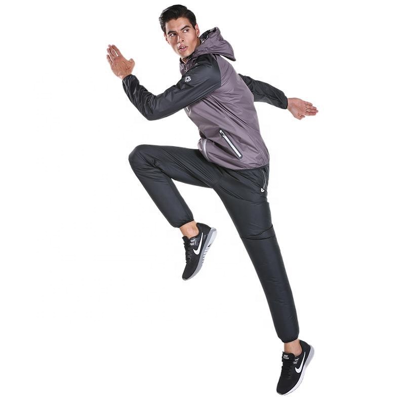 High Tech Custom Men Sport Sweat Training Jogging Wear Fabric Workout Gym Clothes 