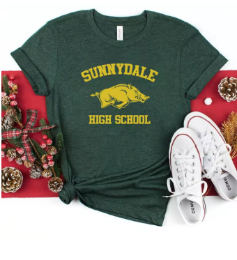 Sunnydale High School Shirt Buffy The Vampire Slayer T-shirt Vintage Sunnydale High Varsity Tee Unisex Short Sleeve Hipster Tops
