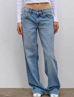 Women's High Waist Straight Leg Denim Jeans With Leopard Print Star Patch Trendy Streetwear Washed Blue Pants Vintage Trousers